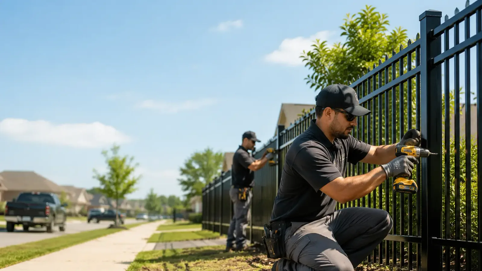 Metal Fence Installation in Strasburg, IL